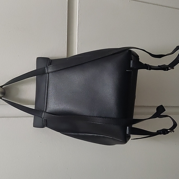 Zara Womens black backpack - Picture 3 of 5
